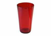 1306B-R - Bicchieri per boston in plastica rossa set 6 pezzi