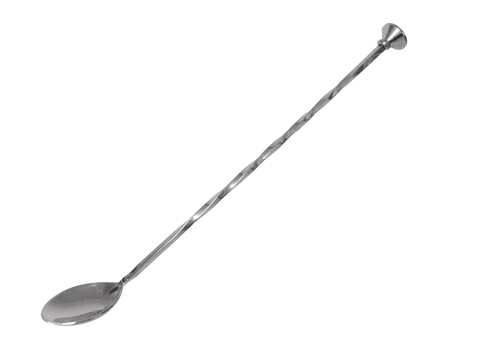 1301-27 - Bar spoon in acciaio 27 cm. set 3 pezzi