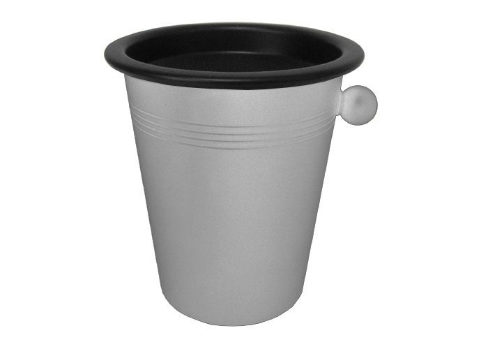 2039-1 - Spittoon wine - Sputacchiera alluminio con pomolo tondo