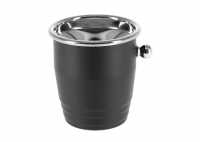 2063 - Spittoon wine - Sputacchiera alluminio con coperchio acciaio