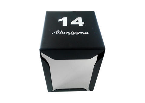 1315 N - Portatovaglioli box da Bar verniciato nero opaco set 2 pezzi